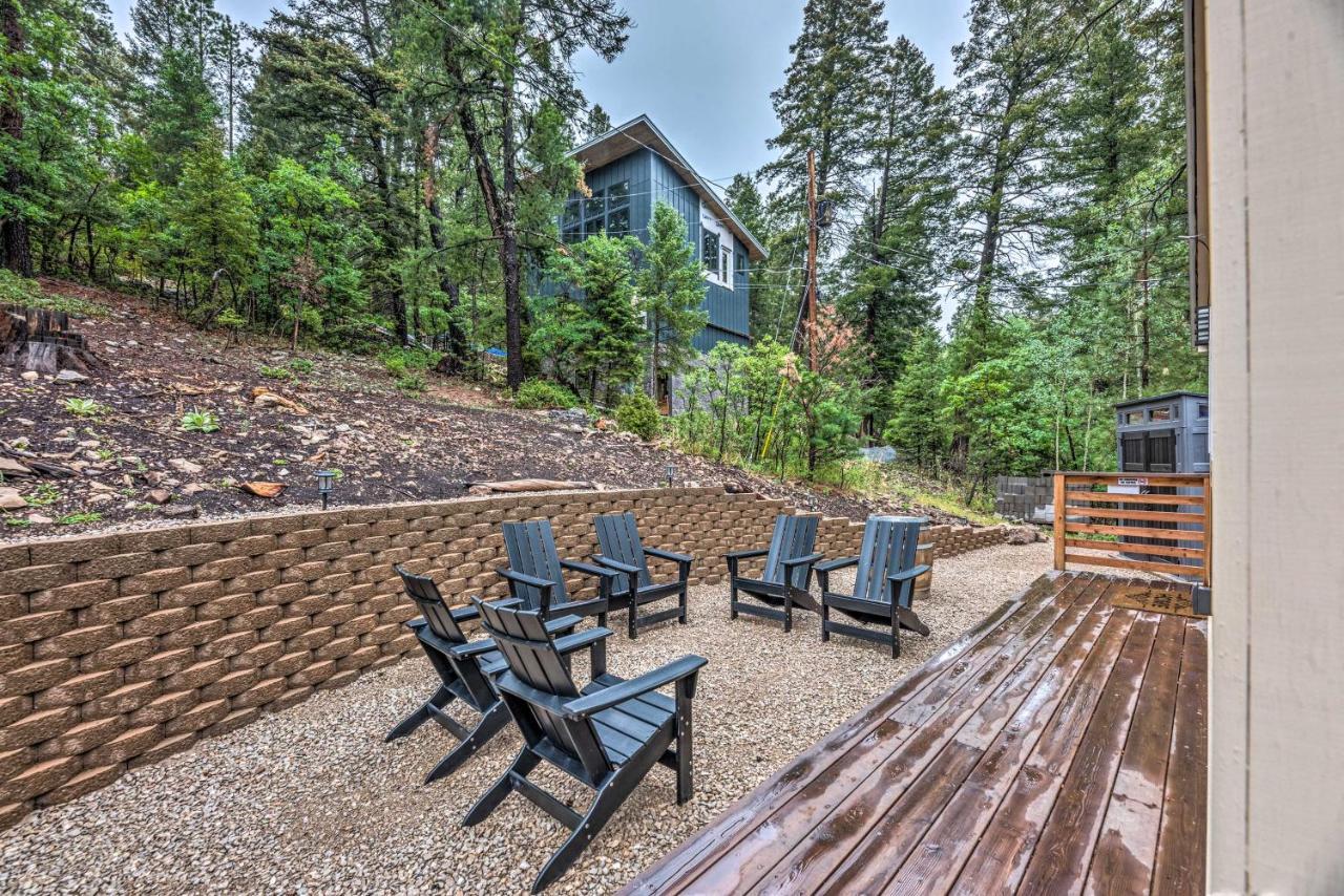 On The Rocks - A Modern Home With Decks And Views Cloudcroft Zewnętrze zdjęcie